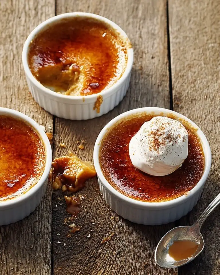 Pumpkin Custard with Orange Zest and Spiced Topping Recipe