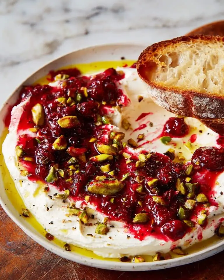 Cranberry Whipped Feta Dip Recipe