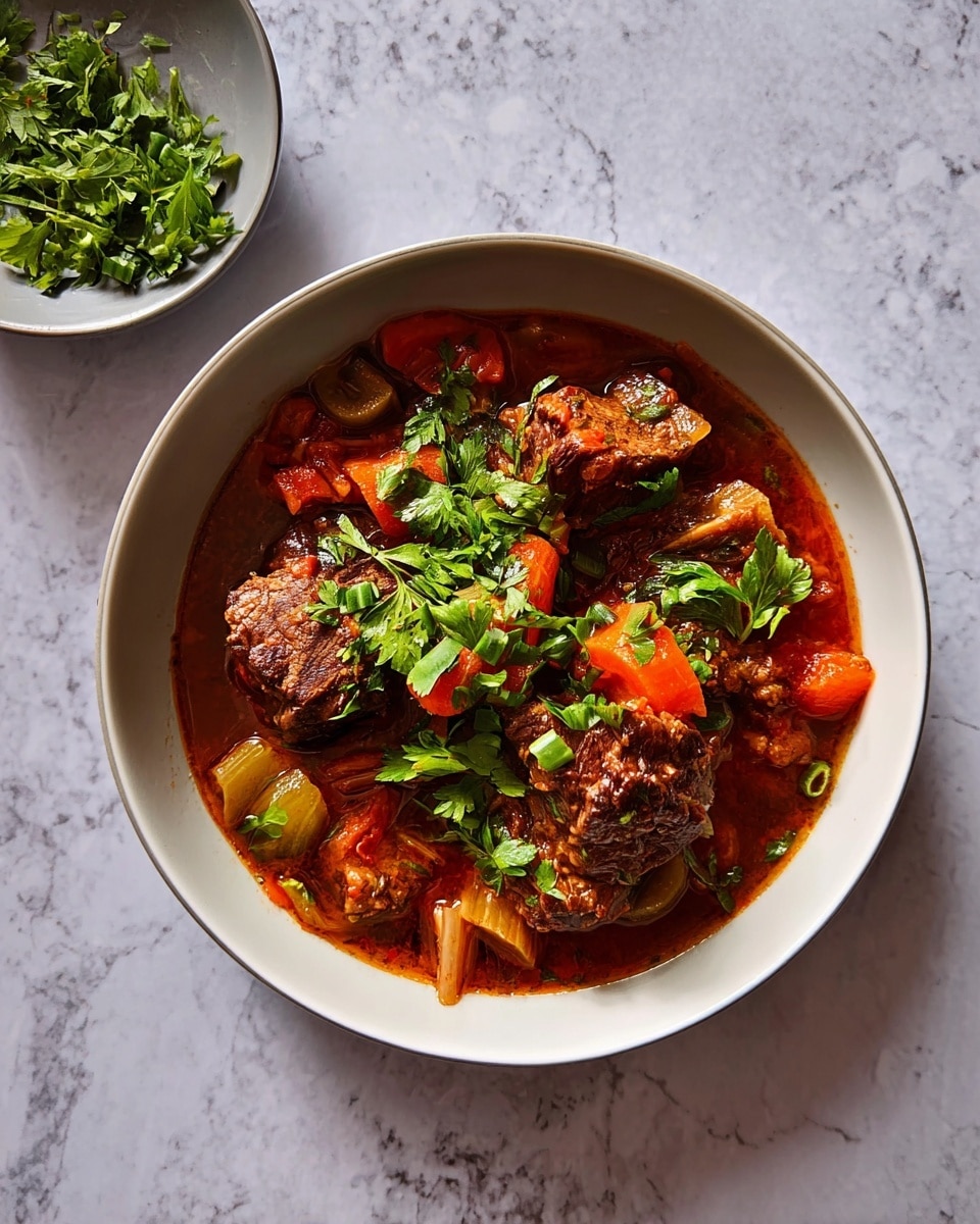 Braised Short Ribs with 40 Cloves of Garlic Recipe - Recipe Image