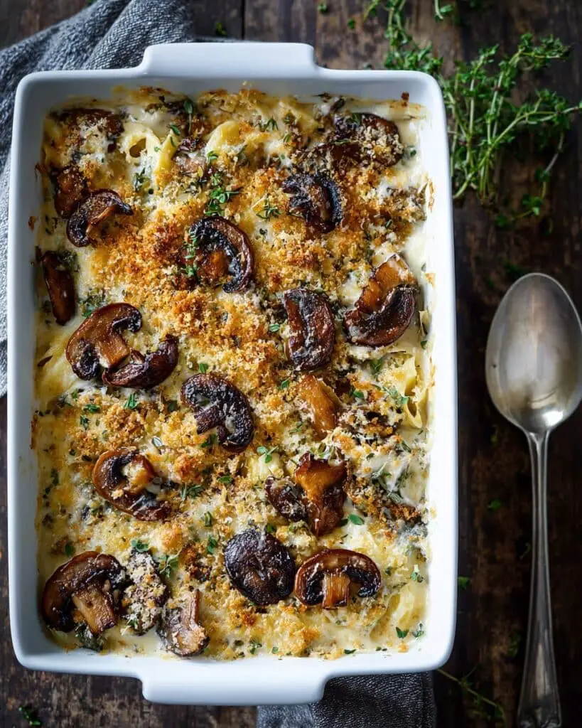 Truffle Mushroom Mac and Cheese Recipe