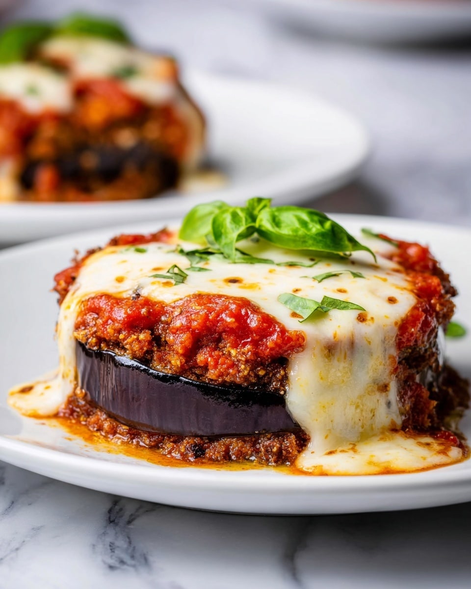 Crispy Eggplant Parmesan Bake Recipe - Recipe Image