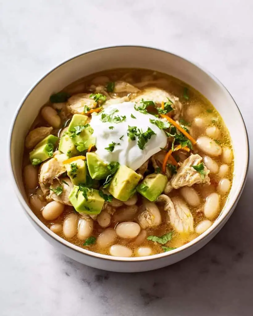 Slow-Cooker White Chicken Chili Recipe