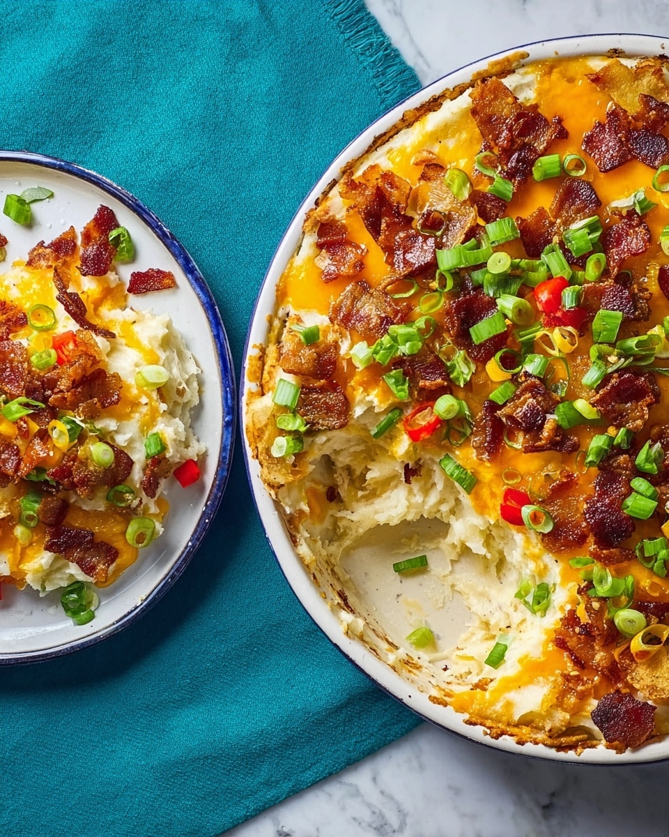 Twice-Baked Potato Casserole Recipe - Recipe Image