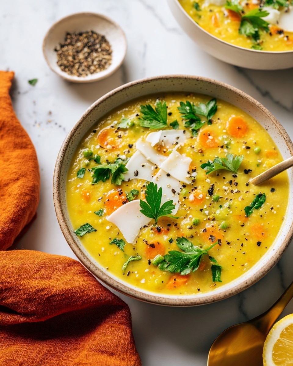 Vegan Split Pea Soup Recipe - Recipe Image