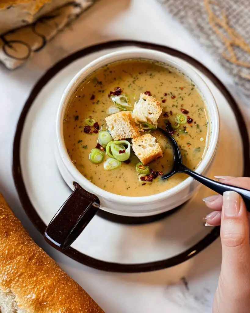 Vegan Kale, Potato, and Leek Soup Recipe
