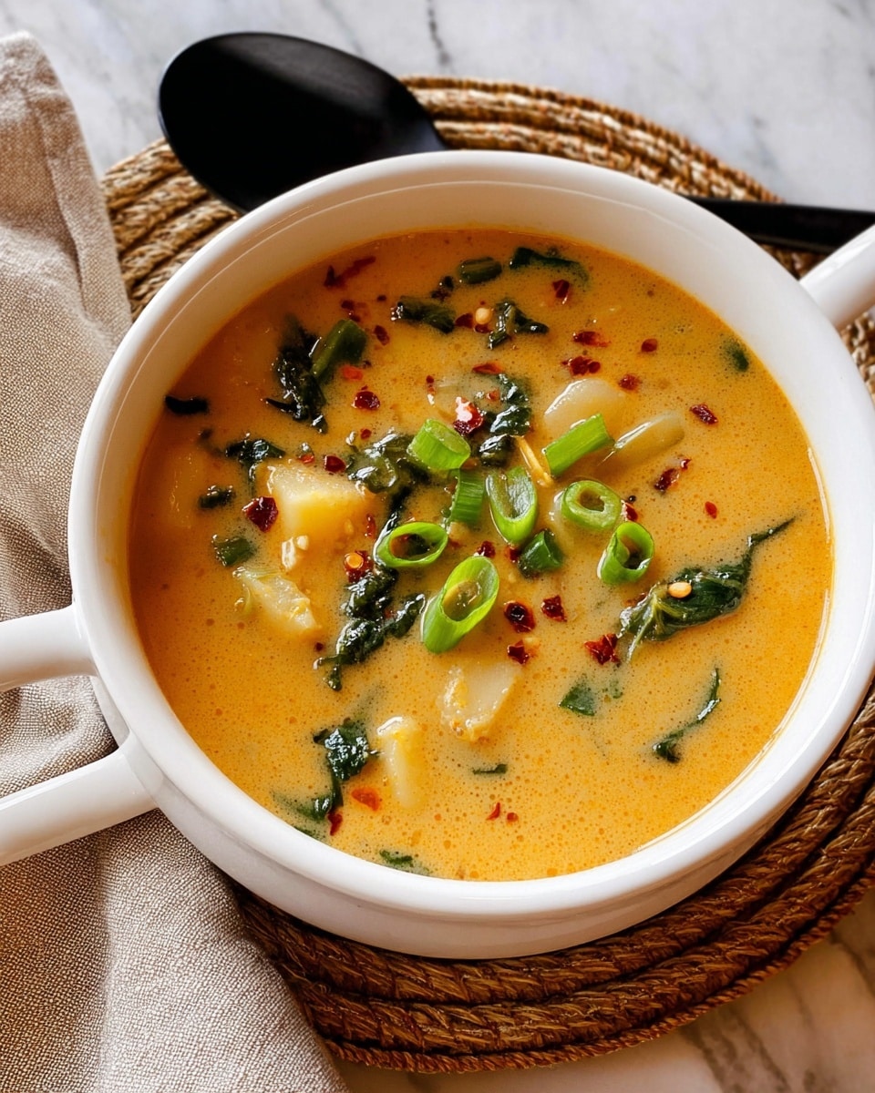 Vegan Kale, Potato, and Leek Soup Recipe - Recipe Image