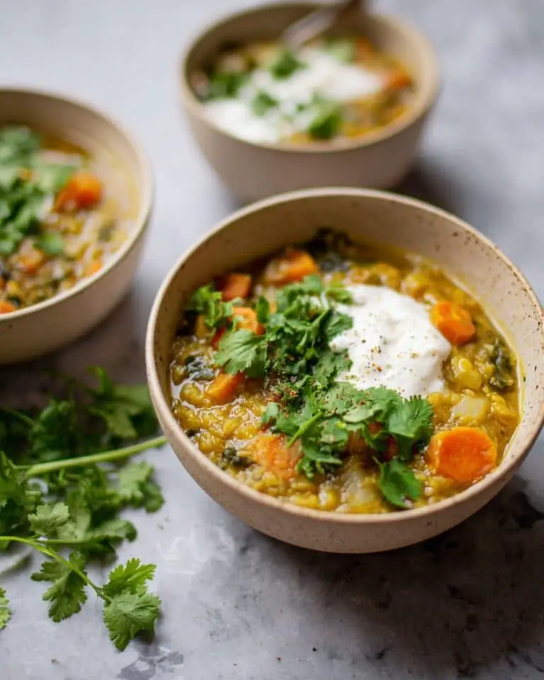 Coconut Curry Red Lentil Soup Recipe