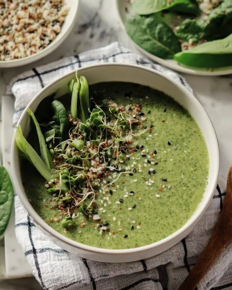 Big Green Immunity-Boosting Vegetable Soup Recipe