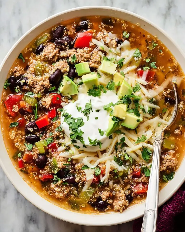 Southwest Turkey & Quinoa Soup Recipe