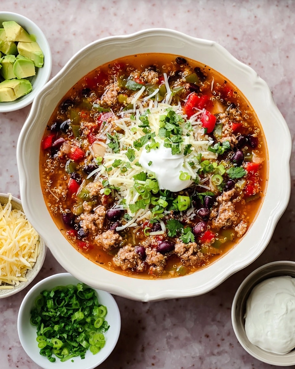 Southwest Turkey & Quinoa Soup Recipe - Recipe Image