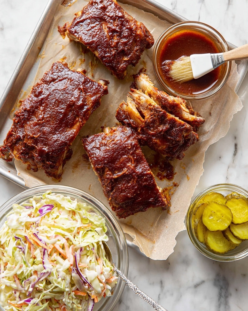Easy Slow Cooker BBQ Ribs Recipe - Recipe Image