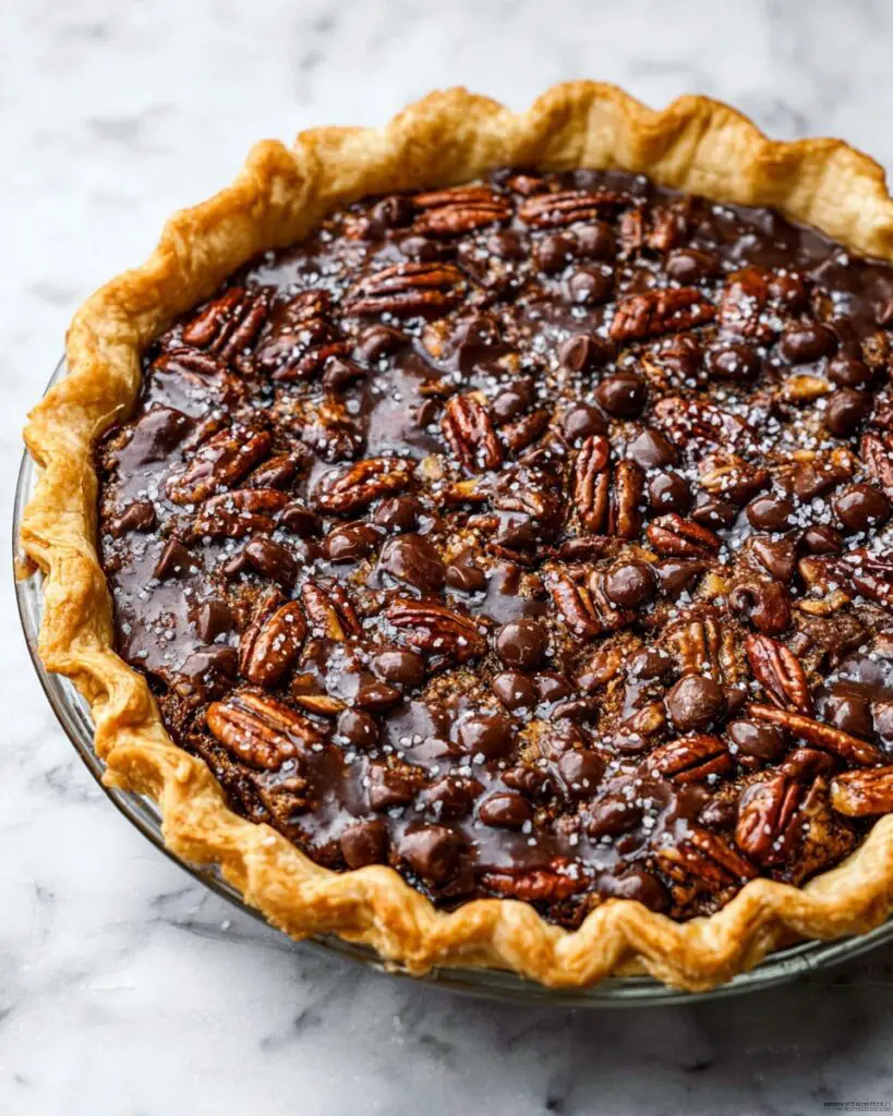 Dark Chocolate Pecan Pie Recipe
