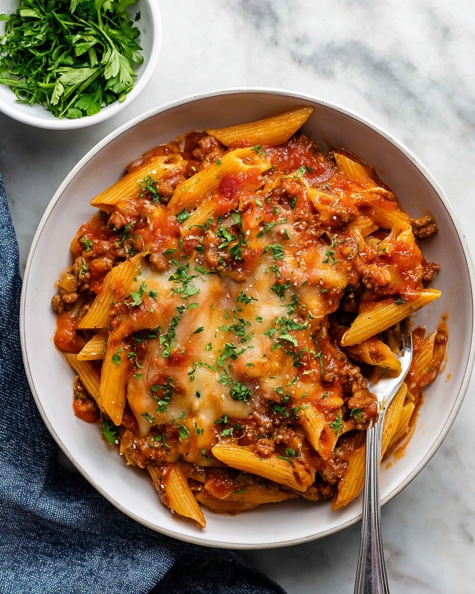 Slow Cooker Baked Ziti Recipe - Recipe Image