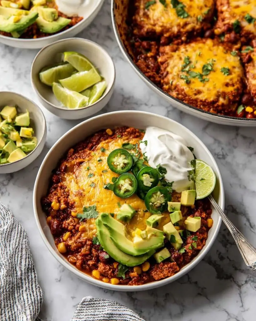 Chili Cornbread Casserole Recipe