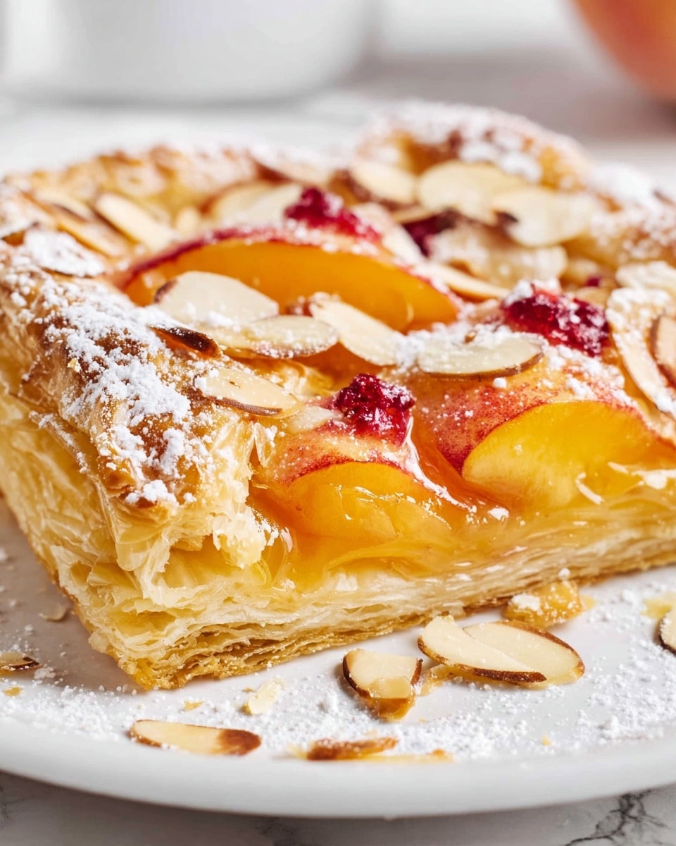 Easy Puff Pastry Pear Tarts Recipe - Recipe Image