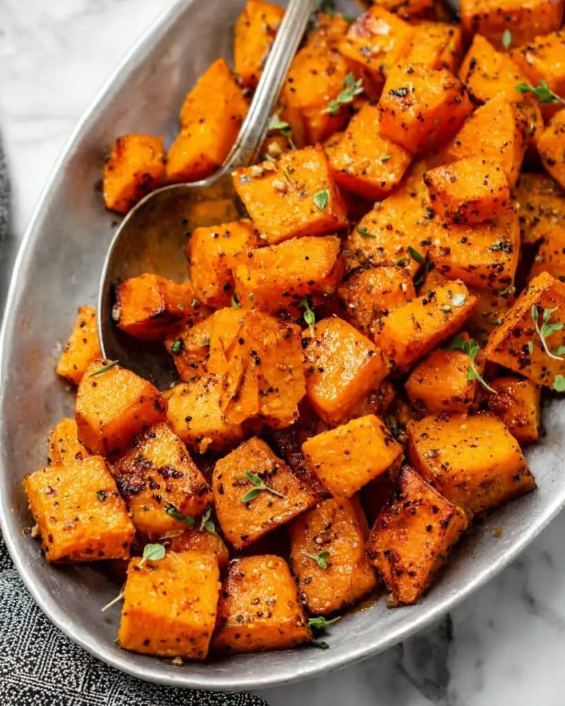 Cinnamon Roasted Butternut Squash Recipe