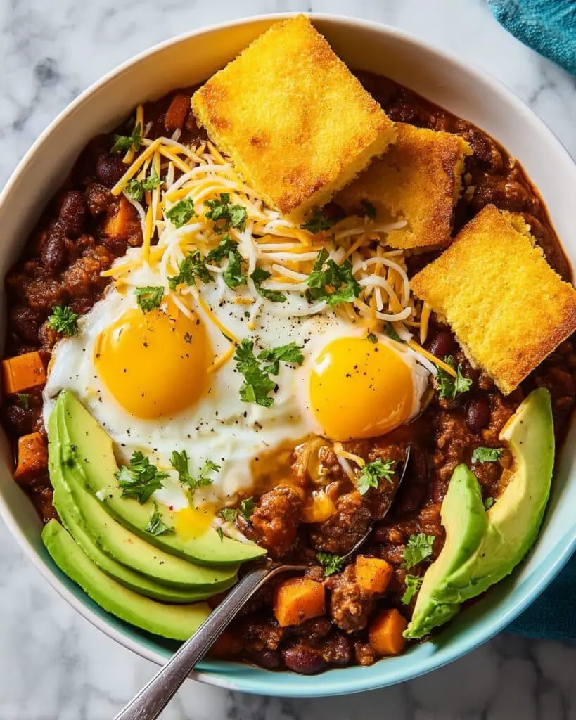 Chorizo Breakfast Chili Recipe