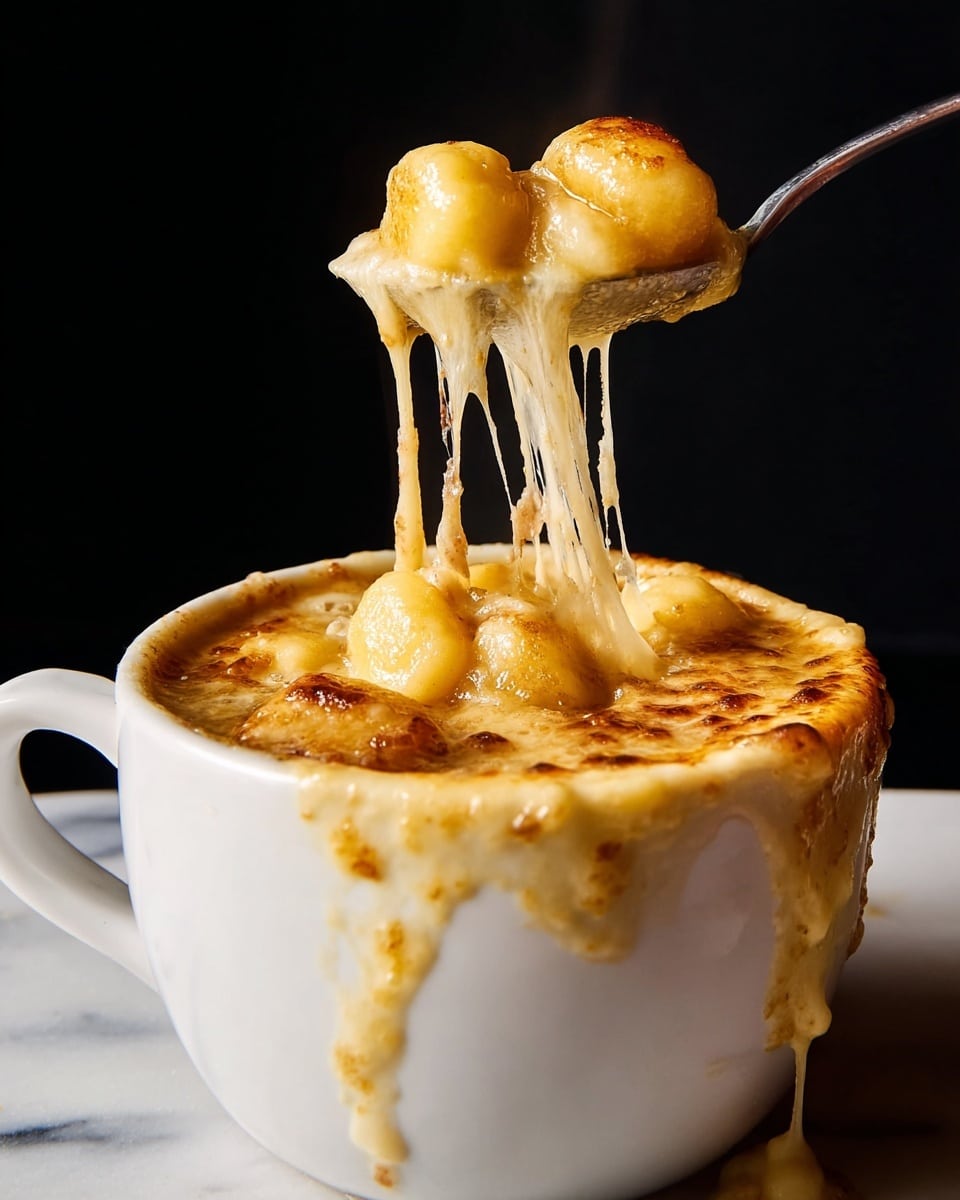 French Onion Gnocchi Soup Recipe - Recipe Image