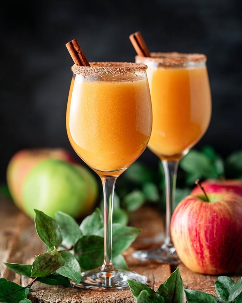 Caramel Apple Mocktail Recipe - Recipe Image