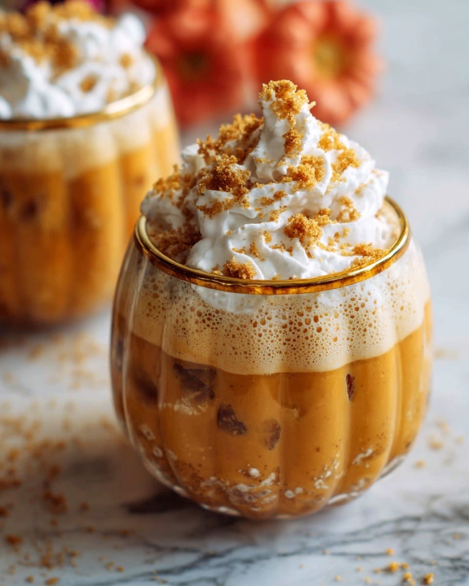 Vegan Pumpkin Pie Mocktail Recipe - Recipe Image