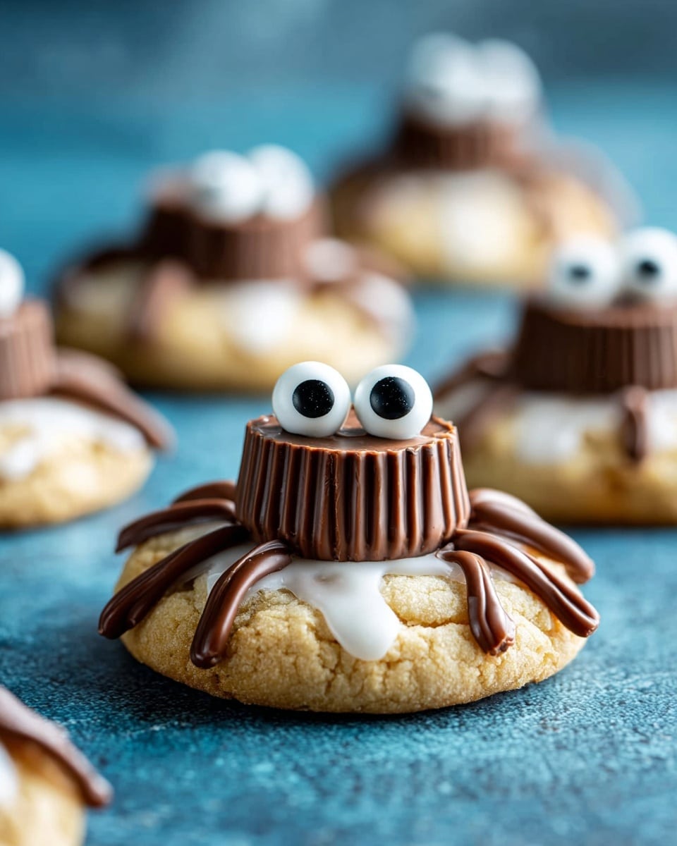 Spooky Spider Cookies Recipe - Recipe Image