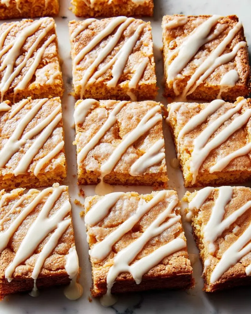 Brown Butter Apple Blondies Recipe