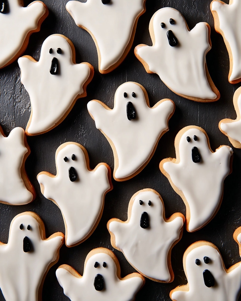 Spooky Ghost Cookies Recipe - Recipe Image
