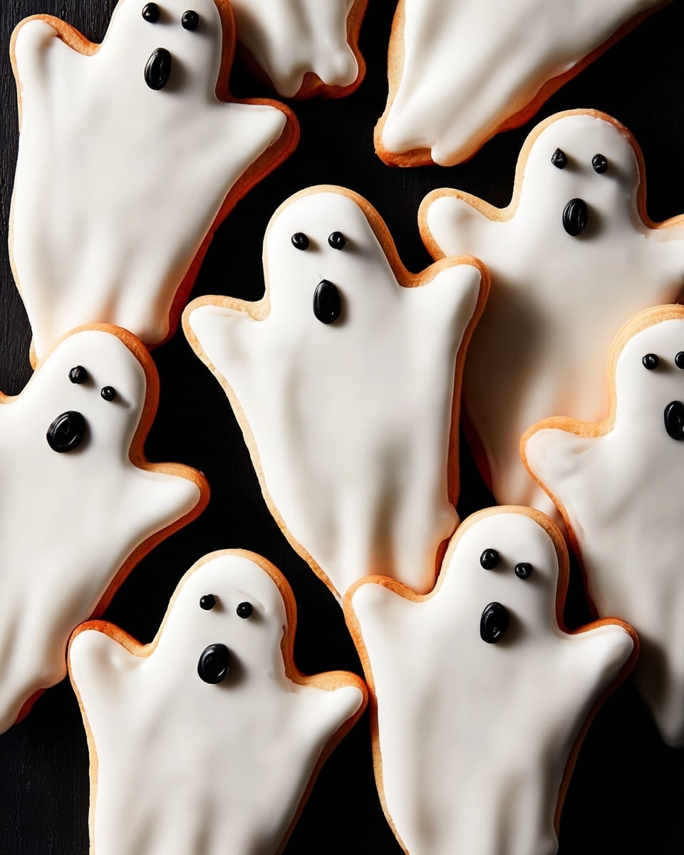Spooky Ghost Cookies Recipe - Recipe Image