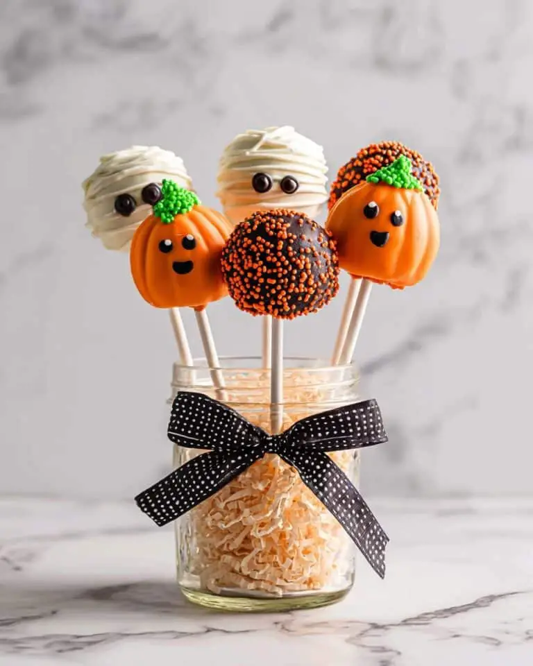 Halloween Cake Pop Decorations and Designs Recipe