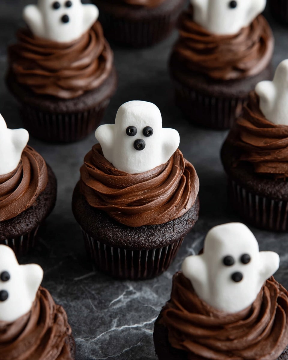 Ghost Cupcakes Recipe - Recipe Image