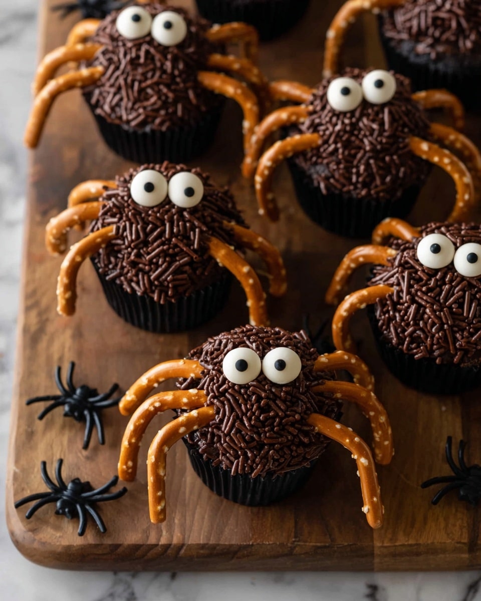 Spider Cupcakes Recipe - Recipe Image