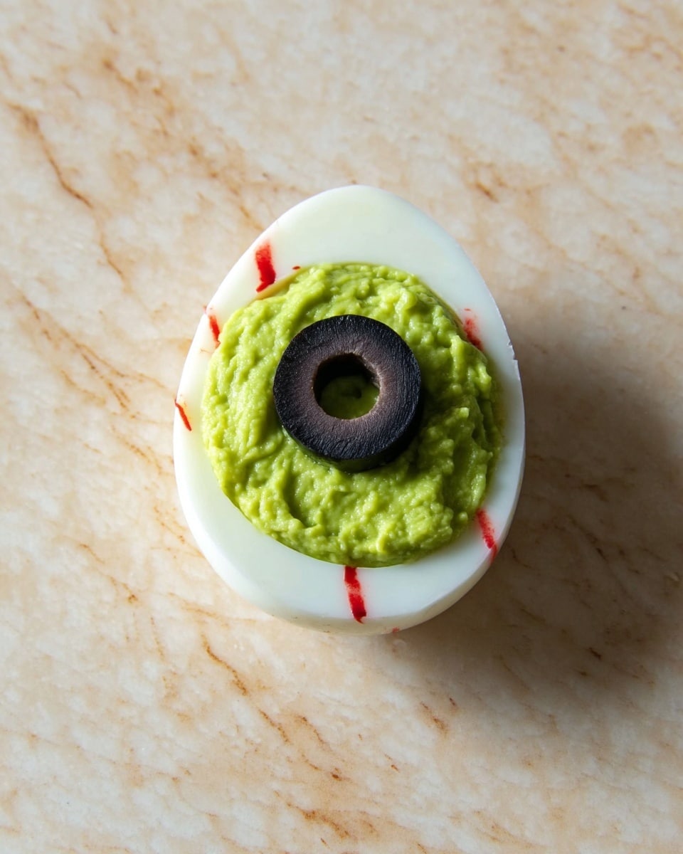 Deviled Egg Eyeballs Recipe - Recipe Image
