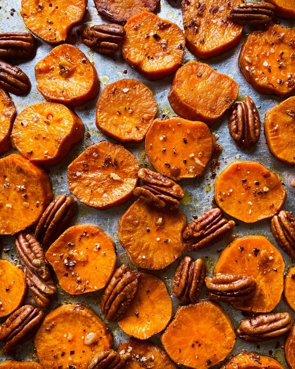 Roasted Sweet Yams with Maple Pecans Recipe - Recipe Image