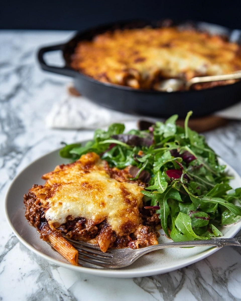 Pastitsio Greek Pasta Bake Recipe - Recipe Image