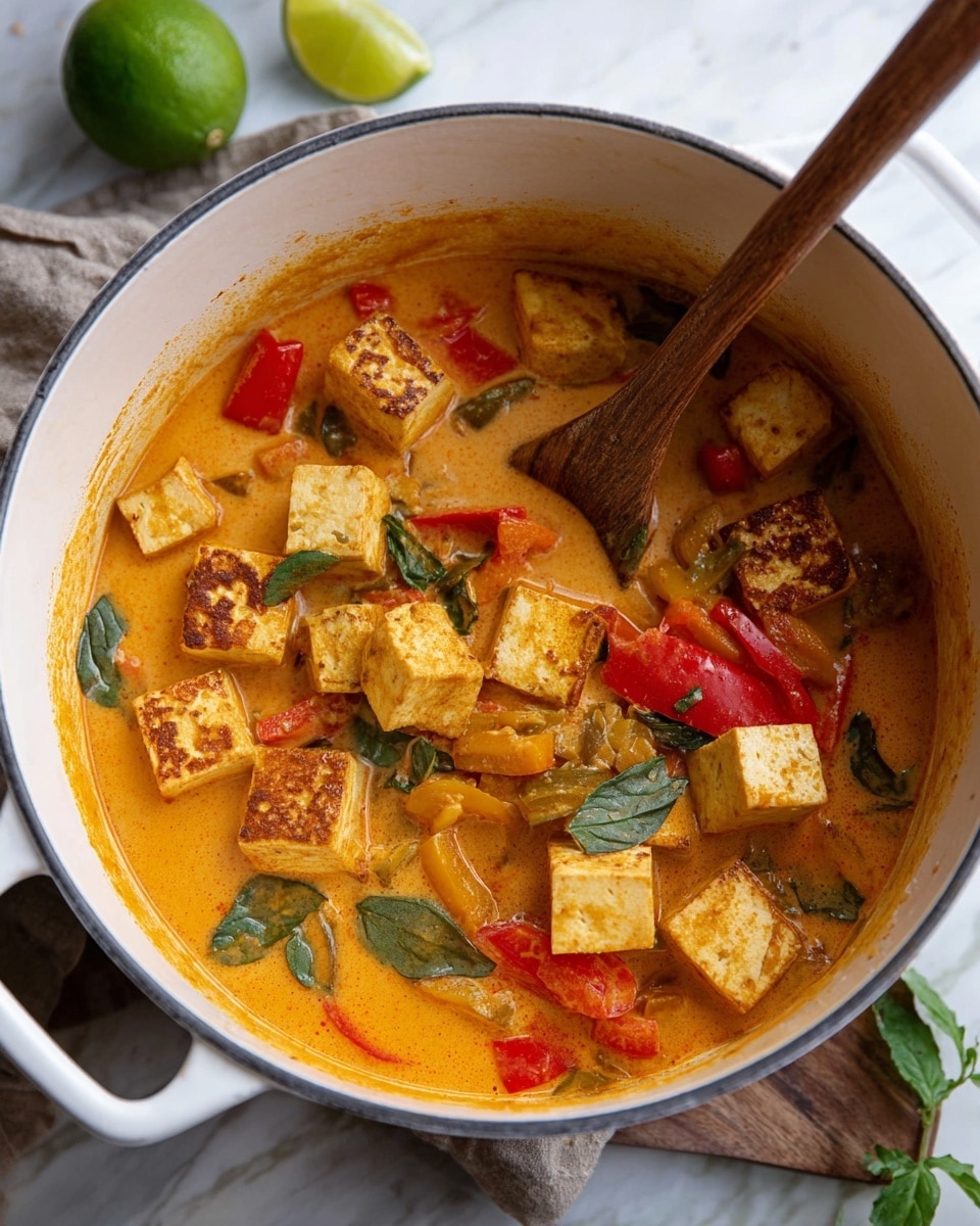 Pumpkin Curry with Tofu and Coconut Milk Recipe - Recipe Image