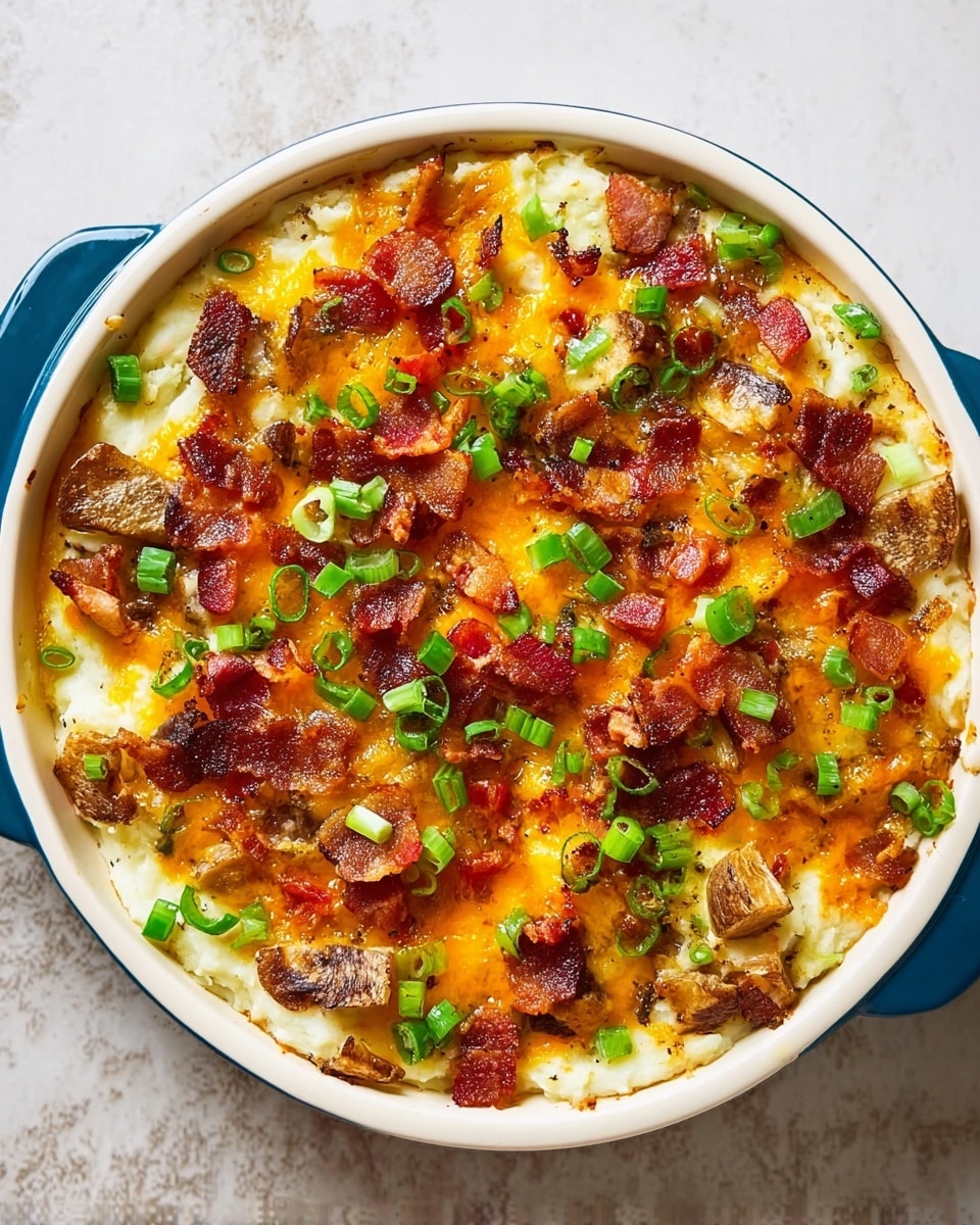 Twice-Baked Potato Casserole Recipe - Recipe Image