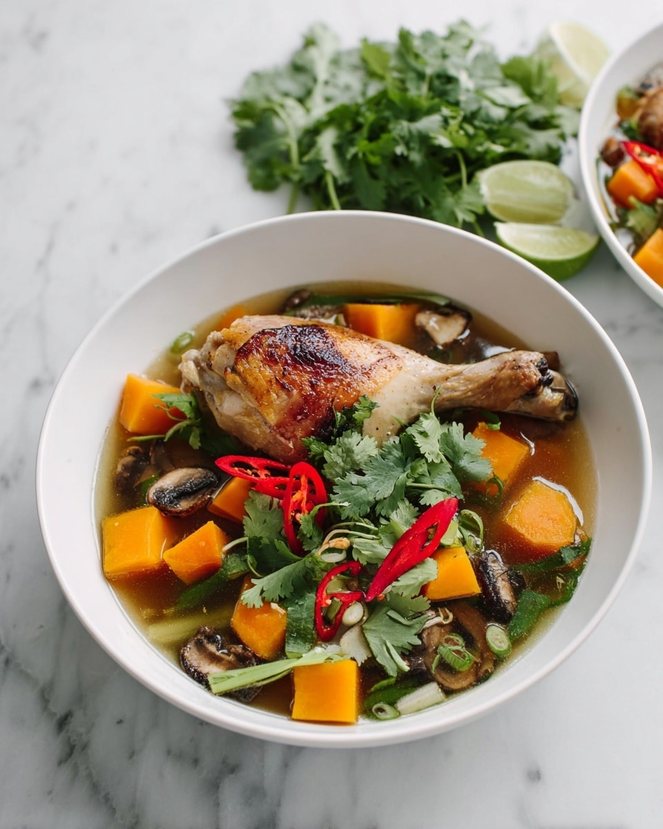 Thai Chicken Soup Recipe - Recipe Image