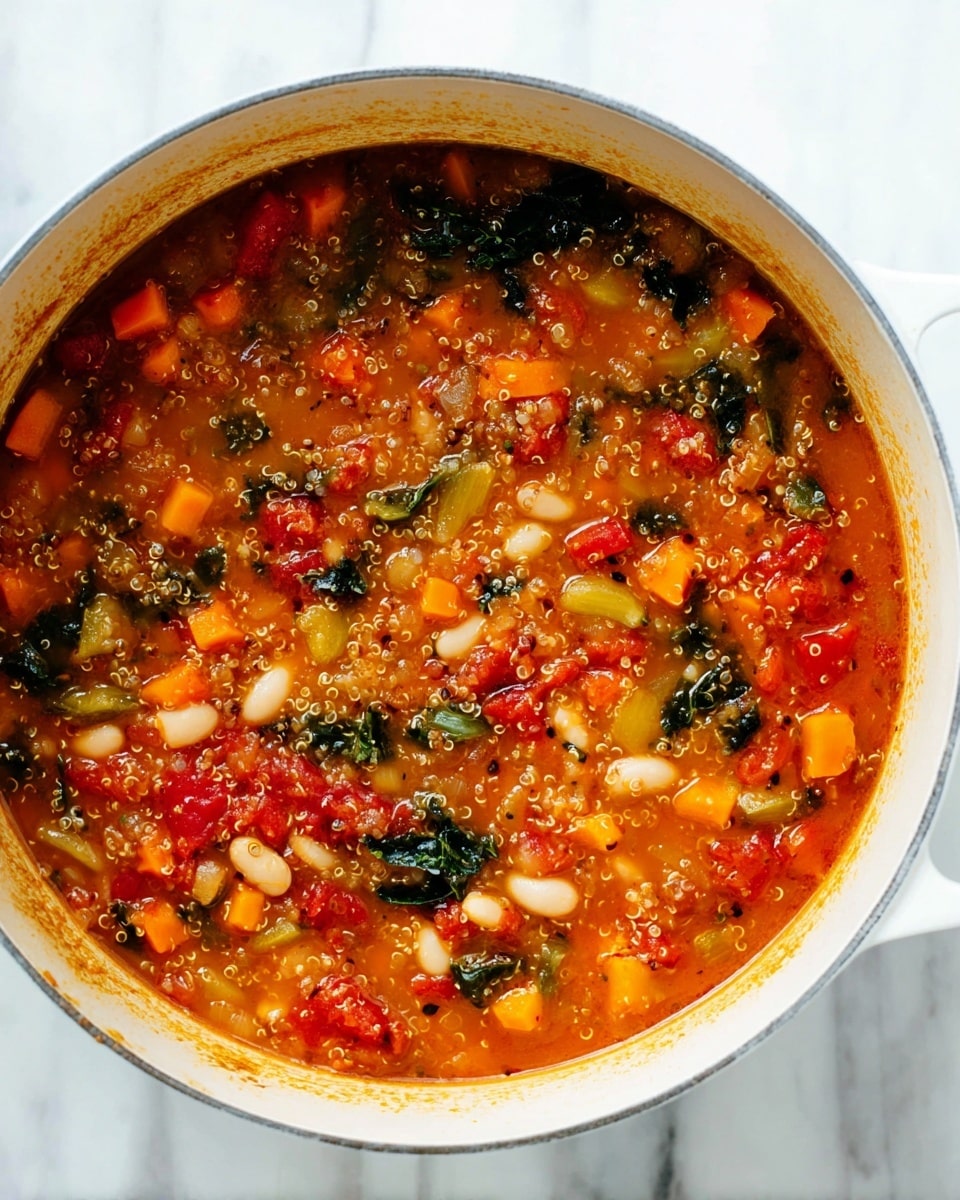 Quinoa Vegetable Soup Recipe - Recipe Image