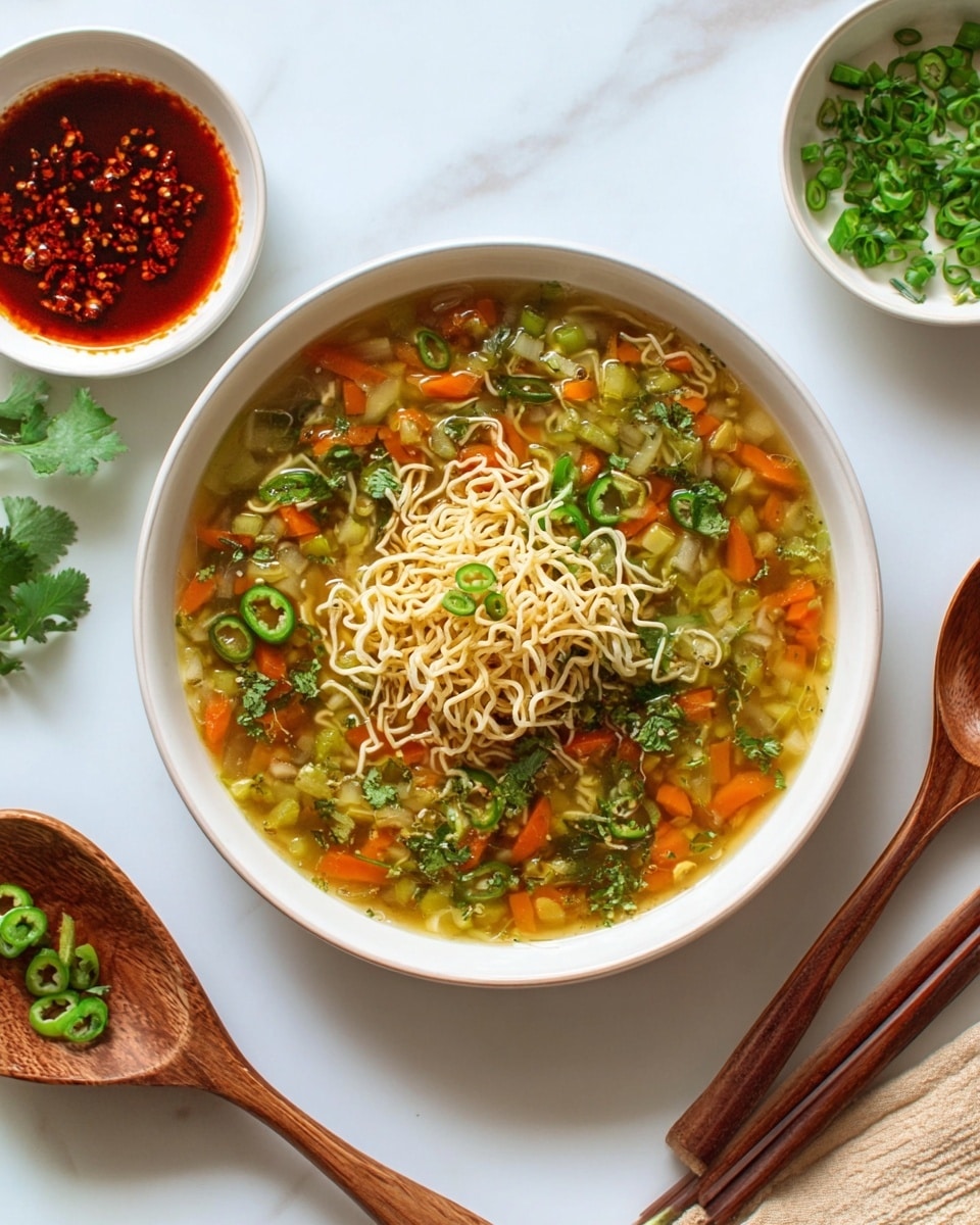 Chicken Manchow Soup Recipe - Recipe Image