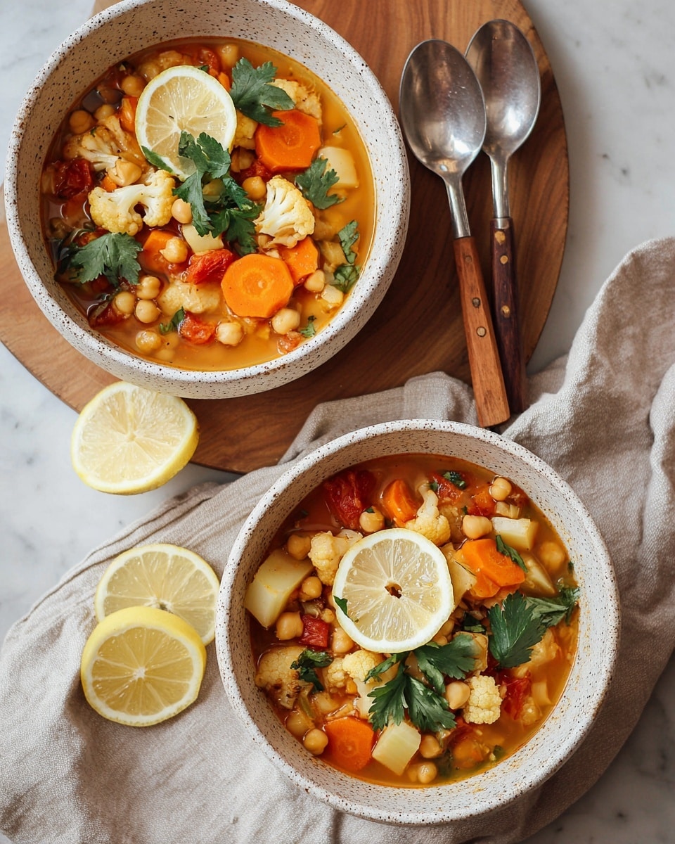 One-Pot Vegetable Chickpea Stew Recipe - Recipe Image