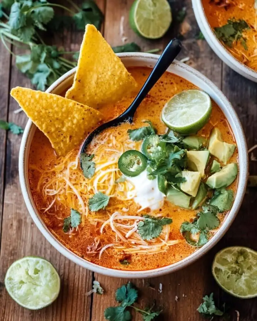Easy Mexican Chicken Tortilla Soup Recipe