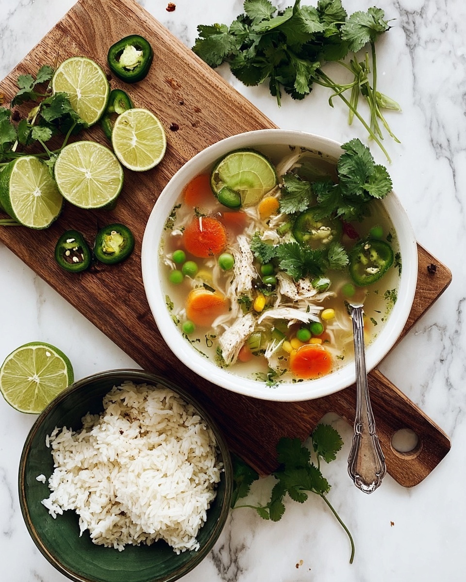 Easy Chicken & Rice Soup Recipe - Recipe Image