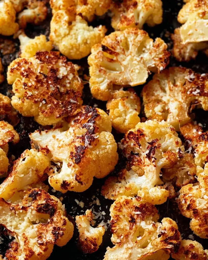 Oven-Roasted Cauliflower with Parmesan and Spiced Seasoning Recipe