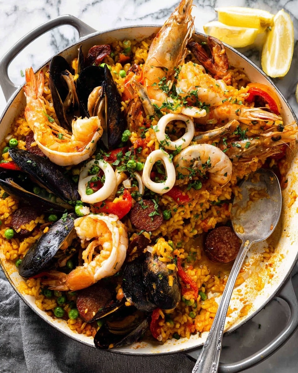 Spanish Paella Recipe - Recipe Image