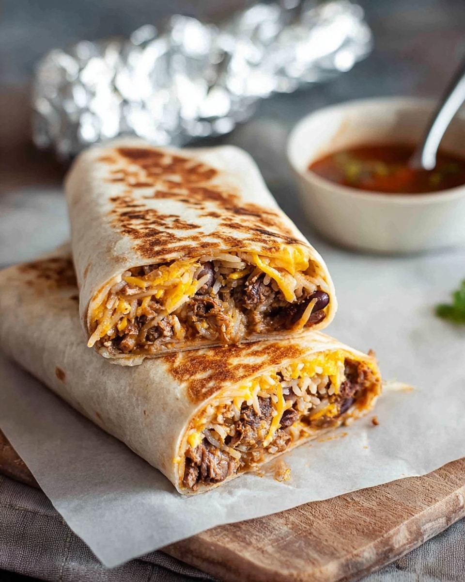 Shredded Beef Burritos Recipe - Recipe Image