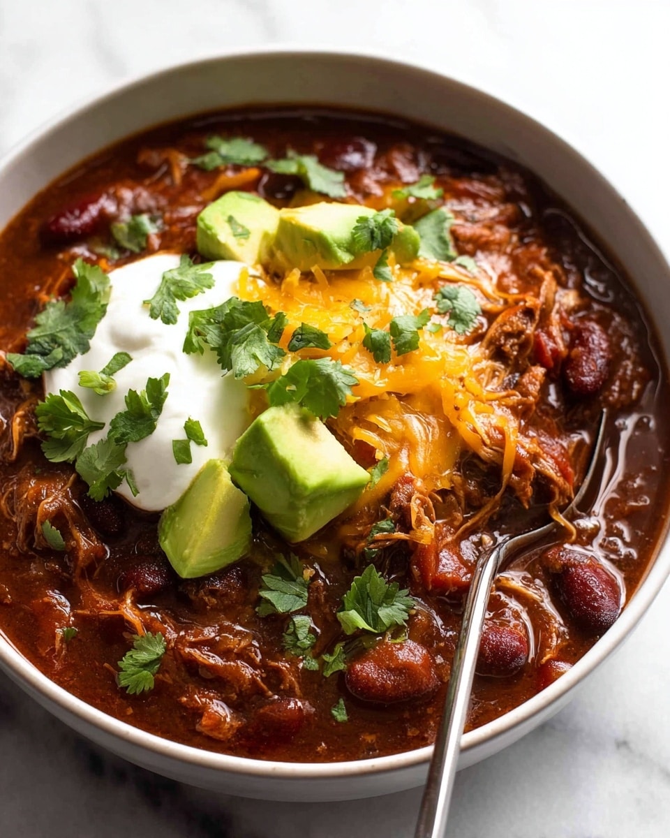 Shredded Beef Chili Con Carne Recipe - Recipe Image