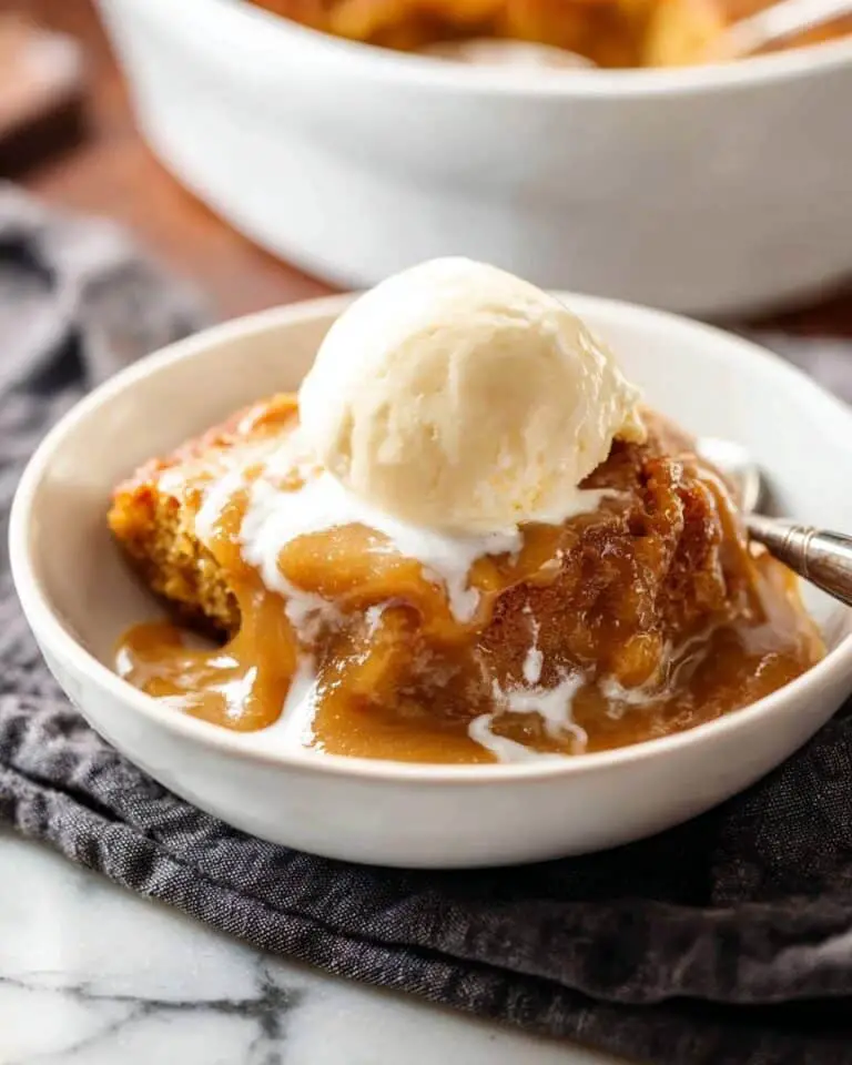 Self Saucing Butterscotch Pudding Recipe