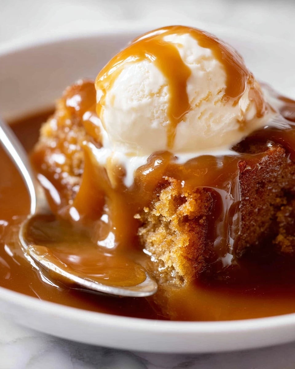 Self Saucing Butterscotch Pudding Recipe - Recipe Image