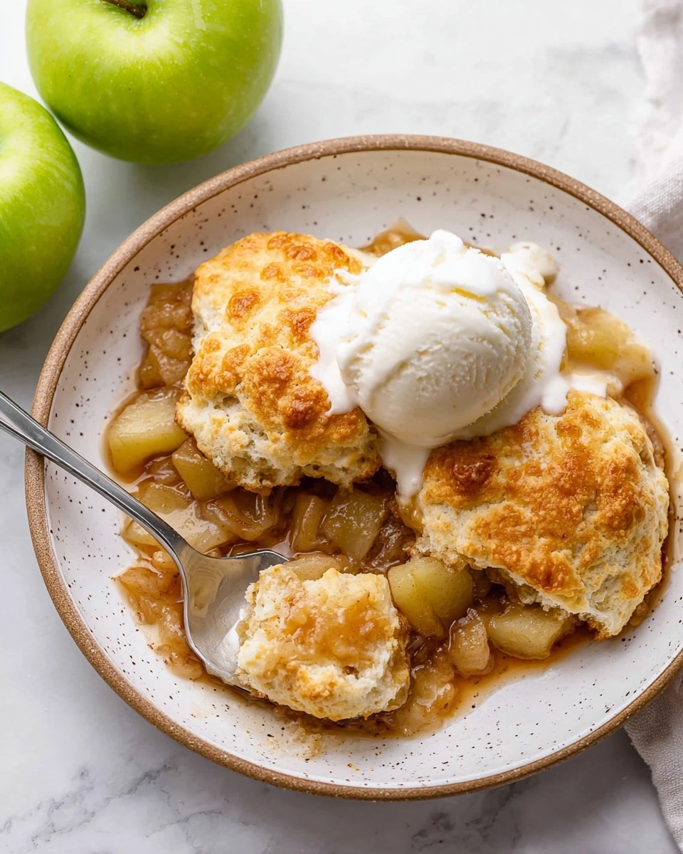 Caramel Apple Cobbler Recipe - Recipe Image