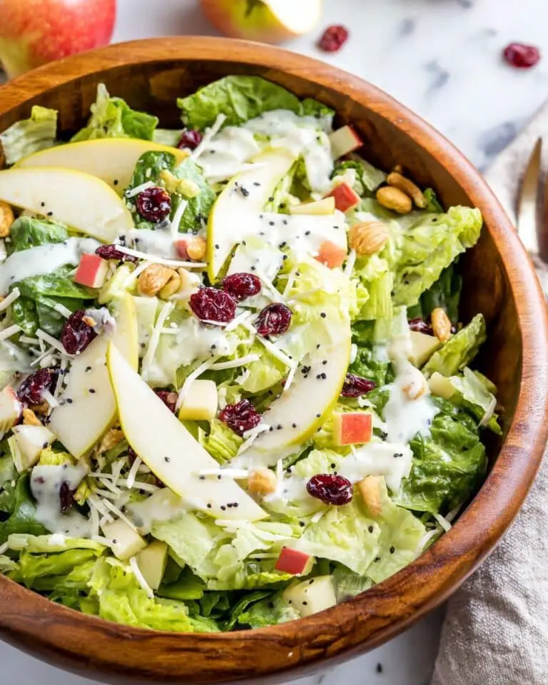 Pear Salad with Poppy Seed Dressing Recipe